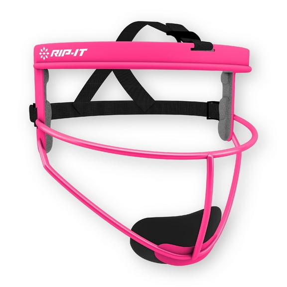 RIP-IT Original Defense Softball Fielder's Mask, Youth, Pink