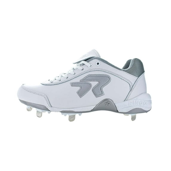 RIP-IT Ringor Dynasty 2.0 Women's Metal Softball Cleats - White