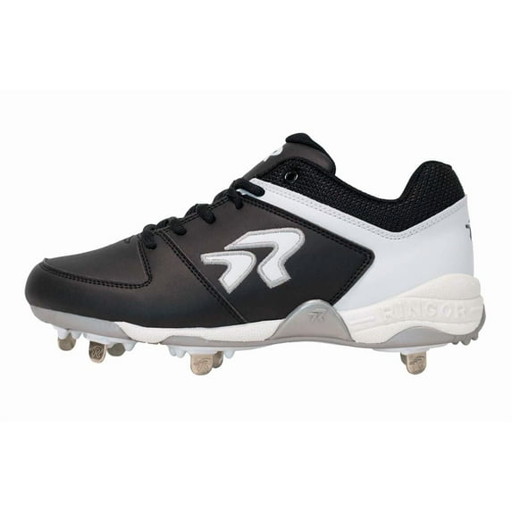 RIP-IT Ringor Flite Women's Metal Softball Cleats - Black