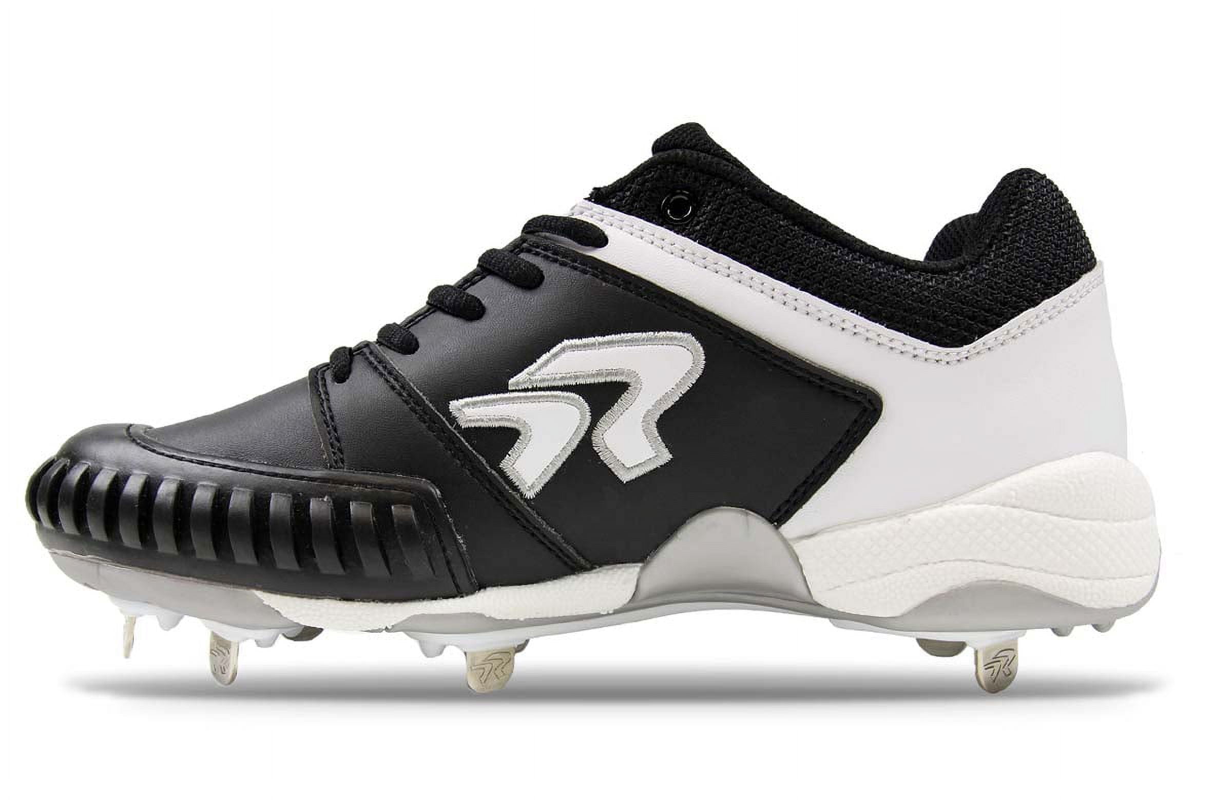 Chaussures Ringor Flite Softball Femme, Pointes Métal, Bleues, Taille US 10 (neuf, Boîte Sans Couvercle)