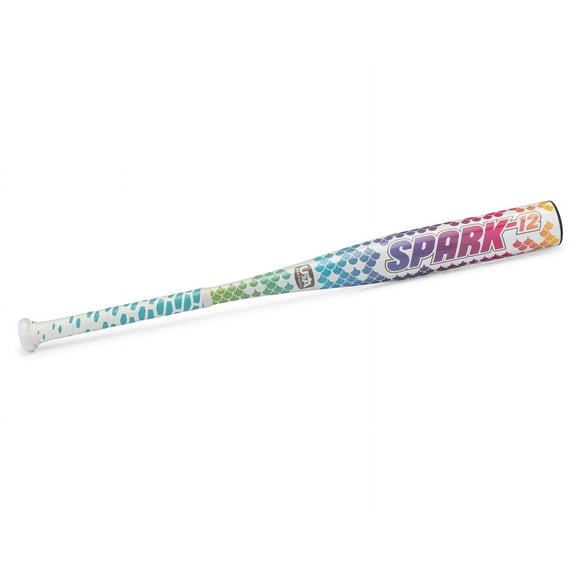 RIP-IT Spark Fast-Pitch Bat - Aqua/Purple/Pink - 25 Inch