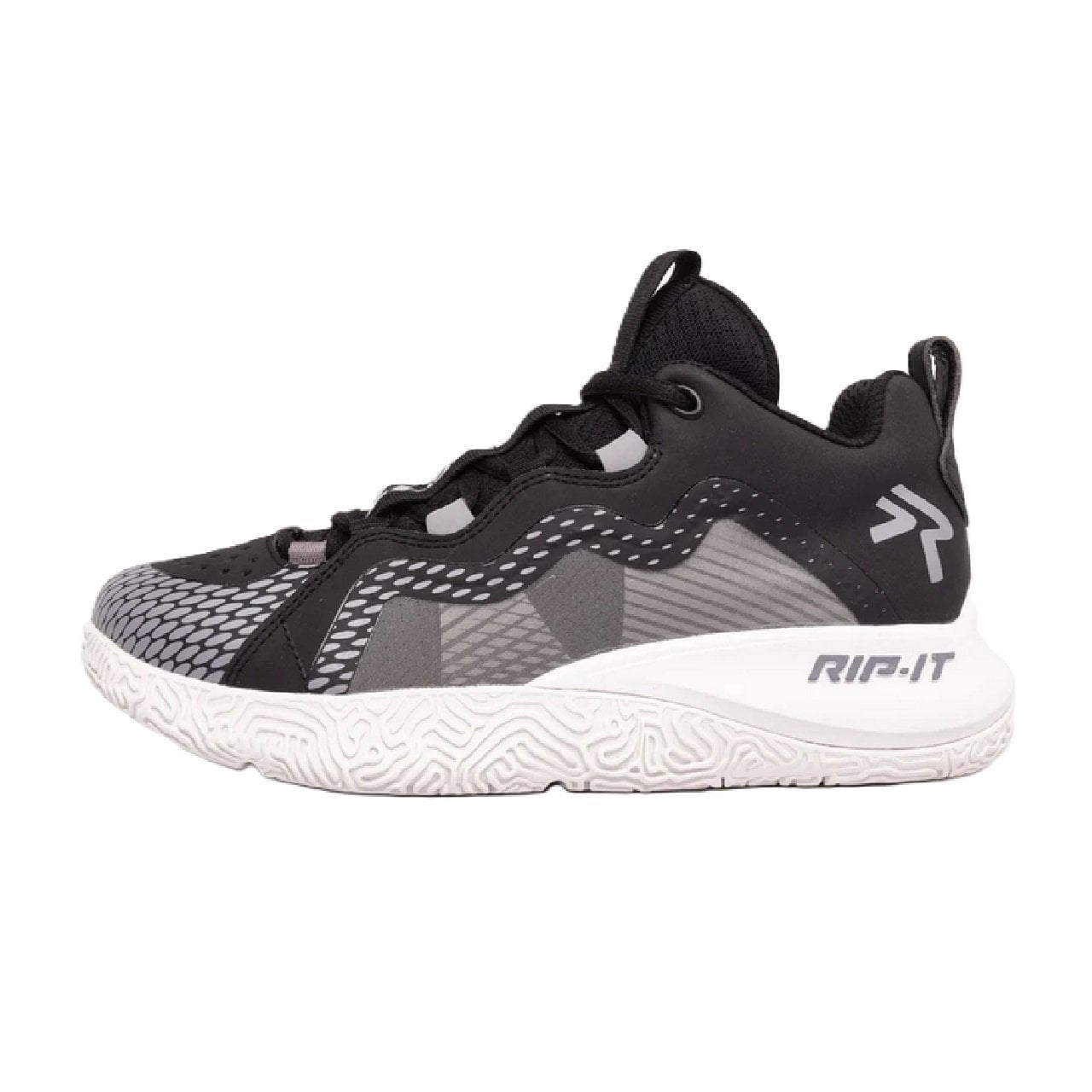 RIP-IT SwiftStep Future Volleyball Shoes -White/Black - Size 9.5