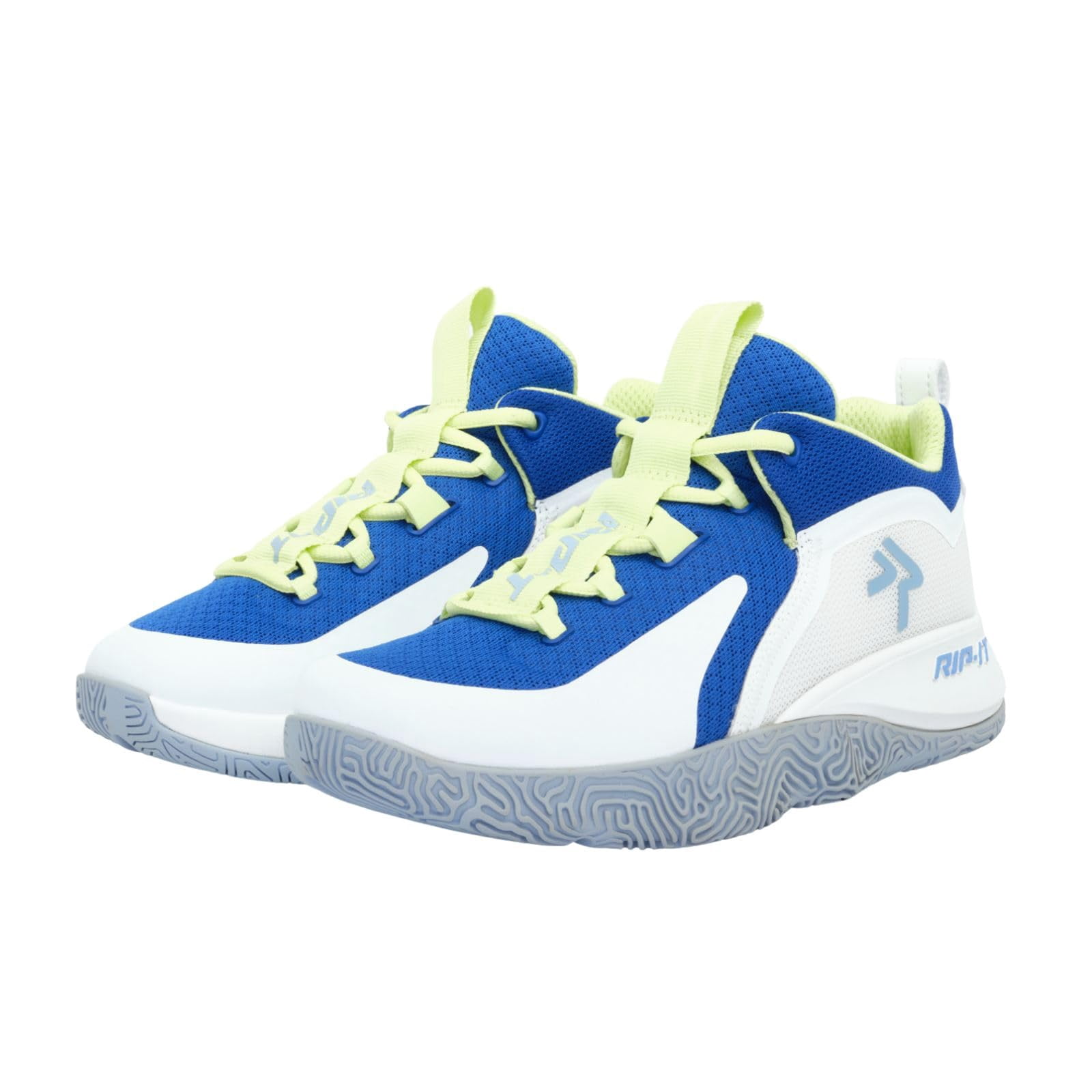 RIP-IT SwiftStep Kaylei Volleyball Shoes | Size 10.5 | White/Royal/Green