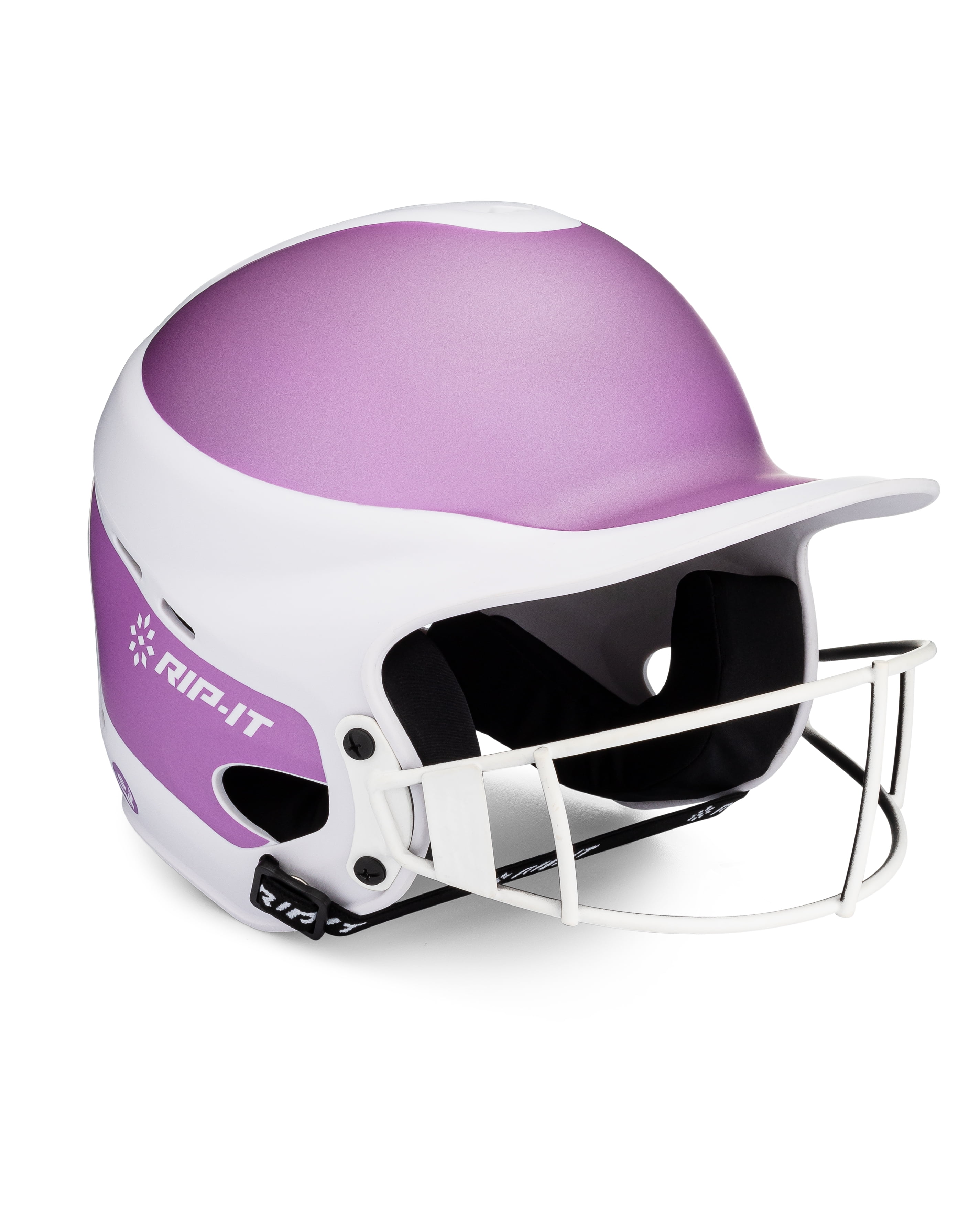 RIPIT Vision Pro Matte Shimmer Two Tone Softball Batting Helmet