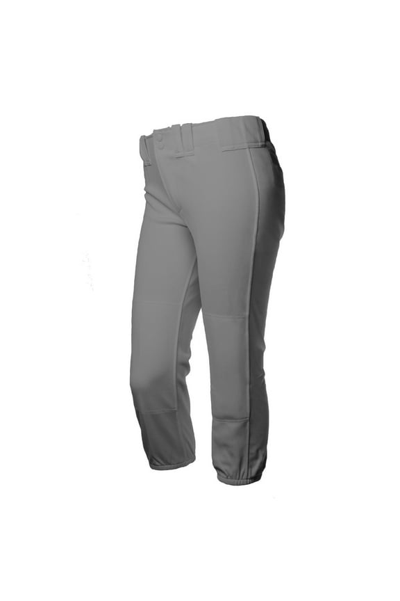 Women's 4-Way Stretch Softball Pants - Charcoal - Large