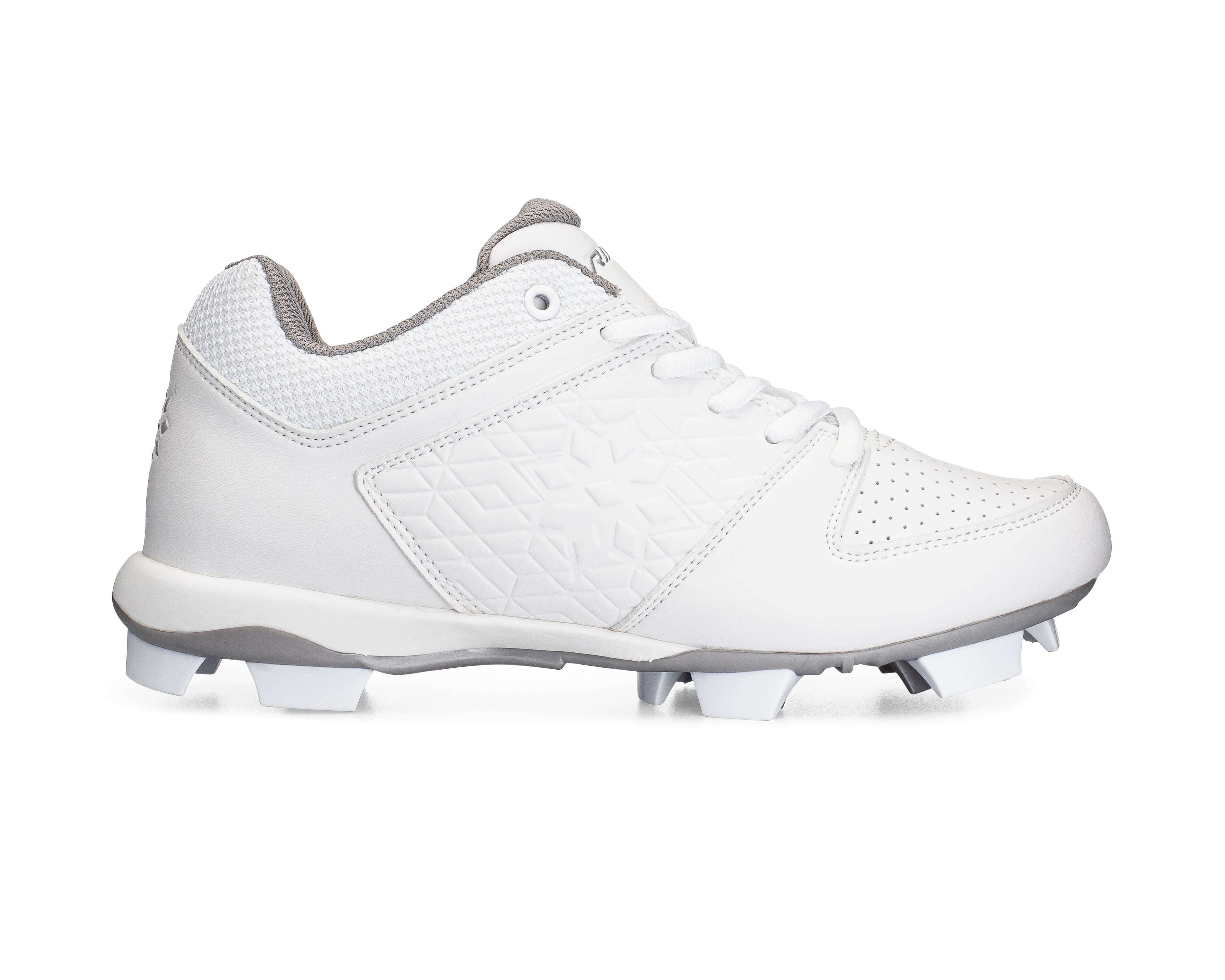 RIP IT Women s Diamond Softball Cleat Size 5.5 White White Walmart