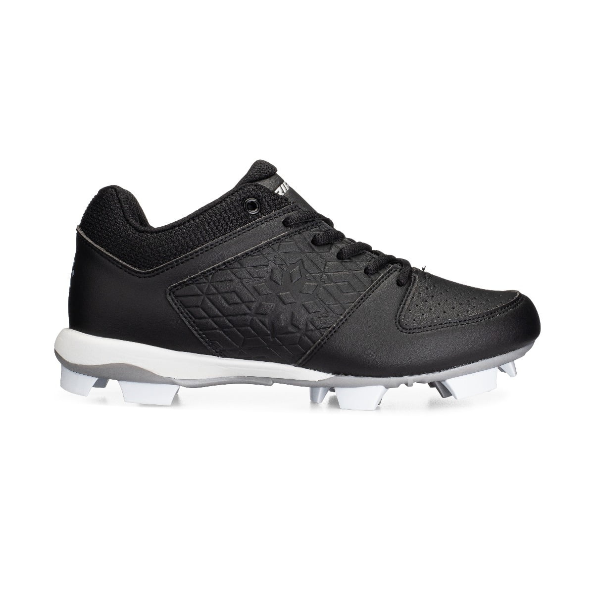 RIPIT Women's Diamond Softball Cleat Size 7 Black/Black