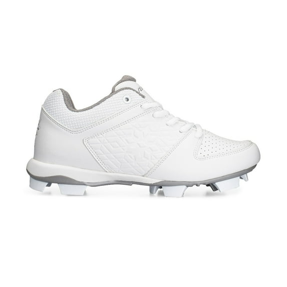 RIP-IT Women's Diamond Softball Cleat Size 7 - White/White