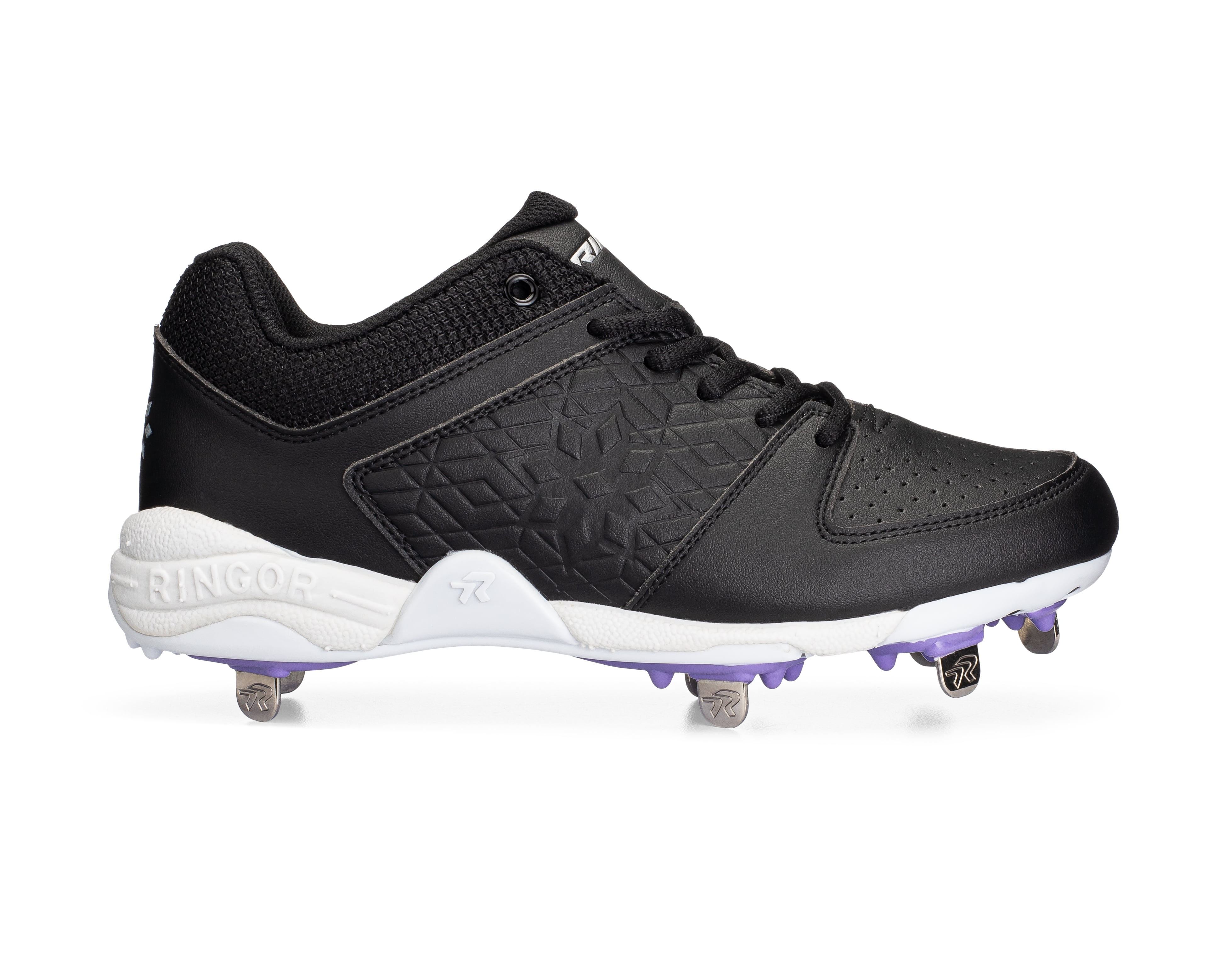 RIP-IT Women's Diamond Softball Spike Size 6.5 - Black