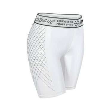 RIP-IT Women's 2-in-1 Training Shorts - Built-In Compression Short With Pockets