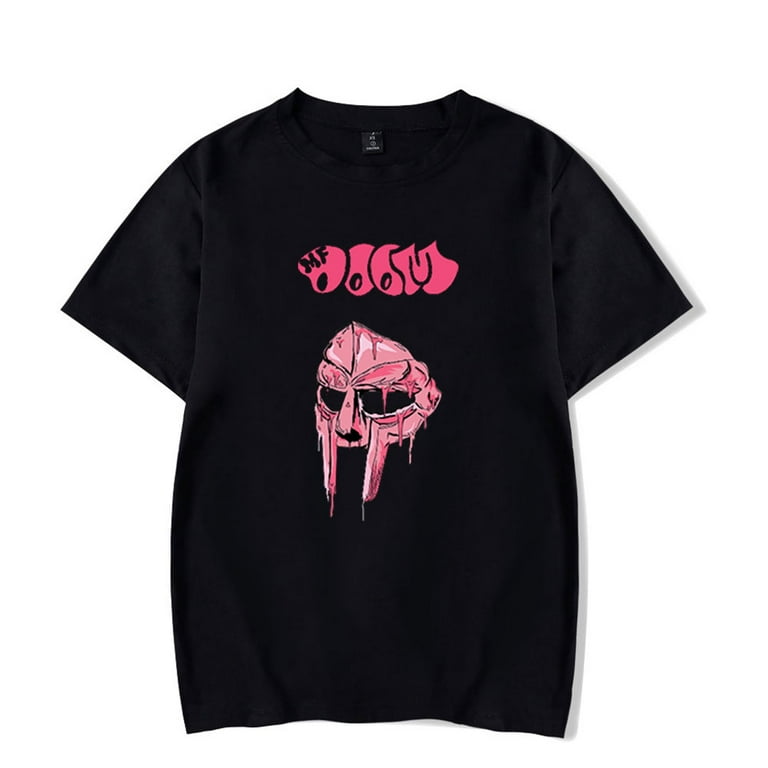 RIP MF DOOM T-shirt Casual Fashion Short Sleeve Men Women Top Tee