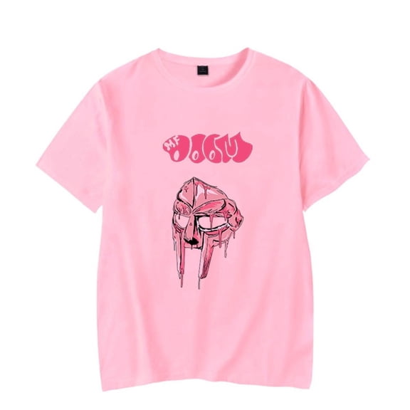 RIP MF DOOM T-shirt Fashion Unisex Short-sleeved Cool Printed Street Rap T-shirt