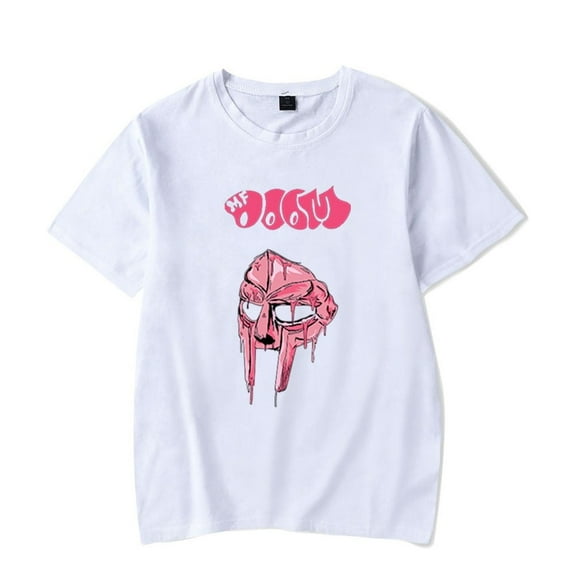 RIP MF DOOM T-shirt Fashion Unisex Short-sleeved Cool Printed Street Rap T-shirt