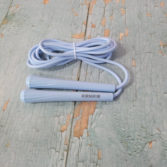 RIRMJOR Skipping rope Lightweight PVC Jump Rope with Non-Slip Handles, Fitness Skipping Rope for Workout, Cardio Training, Gym and Outdoor Exercise