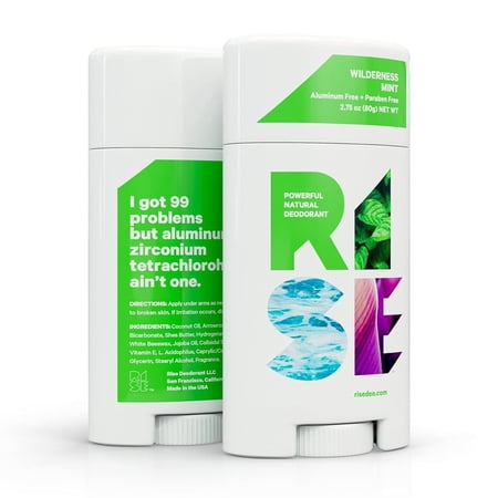 RISE Powerful aluminum free deodorant - Neutralizes & Eliminates Odors - Long-Lasting Freshness