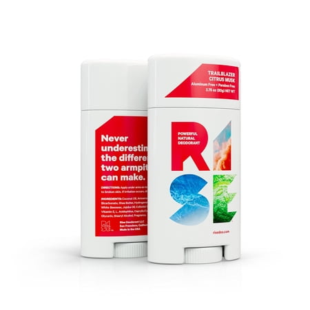 RISE Powerful aluminum free deodorant - Neutralizes & Eliminates Odors - Long-Lasting Freshness