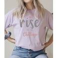 thumbnail image 1 of RISE TO THE CHALLENGE Garment Dyed Graphic T-Shirt, 1 of 6