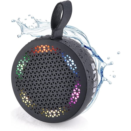 RISEBASS Portable Waterproof Bluetooth Speaker Mini Bluetooth Shower Speaker
