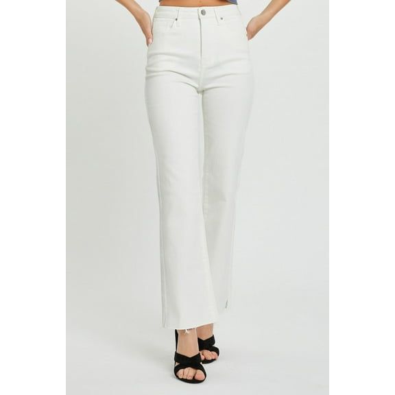 RISEN Full Size High Rise Tummy Control Straight Jeans
