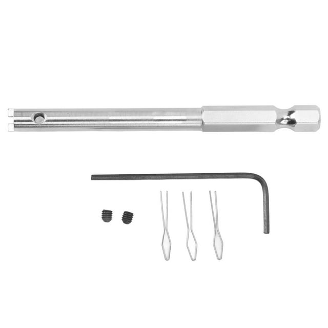 RISK Bike Spoke Nipple Insertion Tool Stainless Steel Hex Wrench Screw