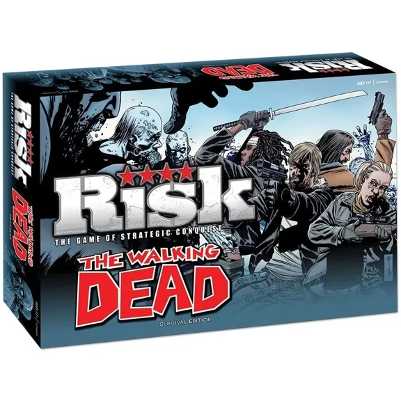RISK - THE WALKING DEAD SURVIVAL EDITION - Board Game, Brand New