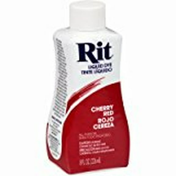 RIT CHERRY RED LIQUID DYE (Pack of 8)