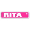 thumbnail image 1 of RITA Street Sign Childrens Name Room Sign | Indoor/Outdoor |  24" Wide, 1 of 5