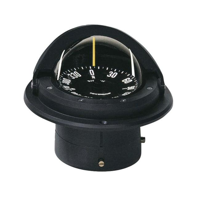 RITCHIE COMPASSES F82 Compass, Flush Mount, 3" Dial, Black