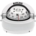 thumbnail image 1 of RITCHIE COMPASSES S-53W Compass, Surface Mount, 2.75" Dial, Wht., 1 of 7
