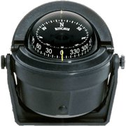 RITCHIE COMPASSES B-81 Compass, Bracket Mount, 3 Combi, Black