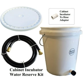 RITE FARM PRODUCTS CABINET INCUBATOR 5 GALLON GRAVITY WATER SUPPLY/RESERVE KIT
