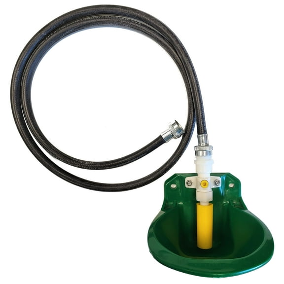 RITE FARM PRODUCTS POLY STOCK WATERER & HOSE & FITTING CATTLE GOAT SHEEP PIG DOG