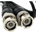 thumbnail image 1 of RITEAV 50FT BNC M/M Male to Male Video Cable CCTV DVR Black, 1 of 1