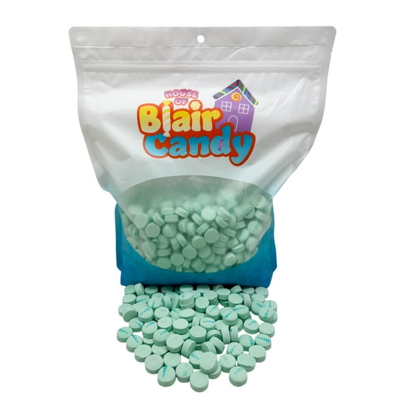 RITO Green Spearmint Mints | Resealable Stand Up Bag | Classic Canada Mints | Bulk Breath Mints | After Dinner Mints for Parties | Retro Canadian Candy (5 LB)