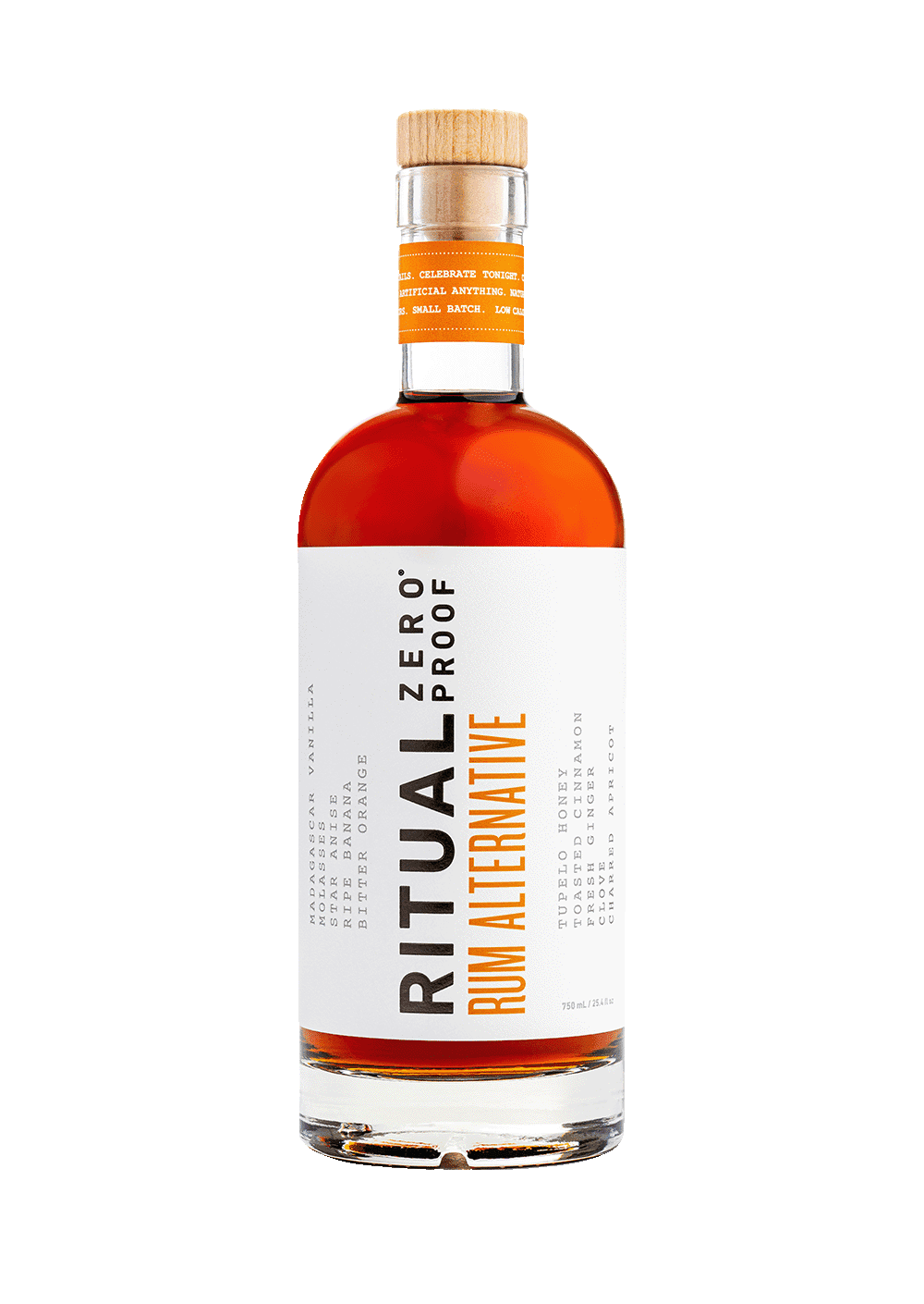RITUAL ZERO PROOF Rum Alternative | Award-Winning Non-Alcoholic Spirit 750ml