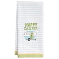 thumbnail image 1 of RITZ 100% Cotton Spring Hand Towels, Set of 2, Happy Camper, 1 of 6