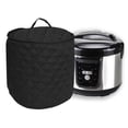 thumbnail image 1 of RITZ 3-Quart Pressure Cooker Kitchen Appliance Cover (APPLIANCE NOT INCLUDED), Black, 1 of 5