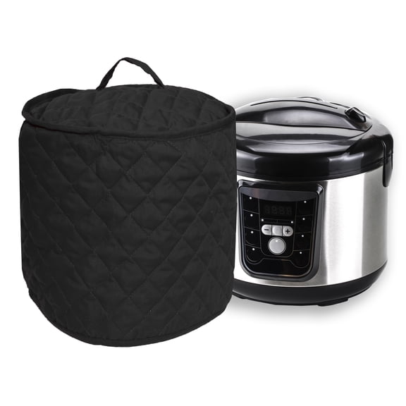 RITZ 6-Quart Pressure Cooker Kitchen Appliance Cover (APPLIANCE NOT INCLUDED), Black