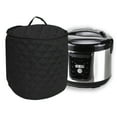 thumbnail image 1 of RITZ 8-Quart Pressure Cooker Kitchen Appliance Cover (APPLIANCE NOT INCLUDED), Black, 1 of 5