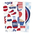 thumbnail image 1 of RITZ Americana Kitchen Towel Set, 100% Cotton, Machine Washable, 3-Pack, Picnic, 1 of 6