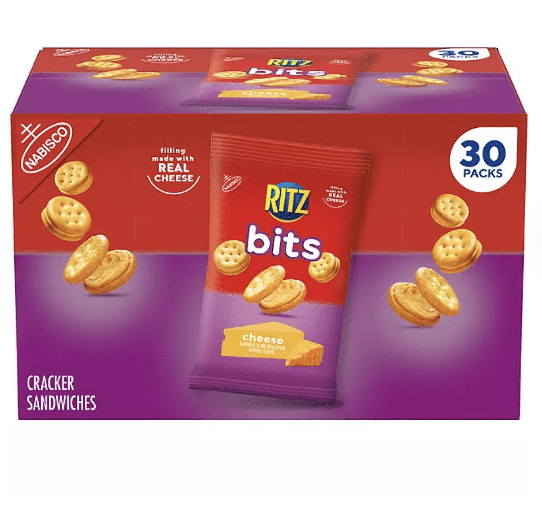 RITZ Bits Cheese Sandwich Crackers (1.5 oz., 30 pk.)