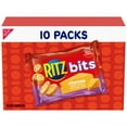 thumbnail image 1 of RITZ Bits Cheese Sandwich Crackers, Lunch Snacks, 10 Snack Packs, 1 of 18