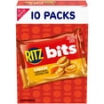 thumbnail image 1 of RITZ Bits Cheese Sandwich Crackers, Lunch Snacks, 10 Snack Packs, 1 of 21