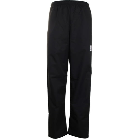 RITZ Chef Revival Basic Chef's Pants, Black, 2" Elastic Waistband, XL