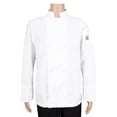 thumbnail image 1 of RITZ Chef Revival Chef's Jacket, White, 8 Clear Pearl Buttons, XL, 1 of 1