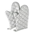 thumbnail image 1 of RITZ Chef's Line 13" Non-Stick Silicone Oven/Freezer Mitt; Forearm-length, Silver, 1 of 5