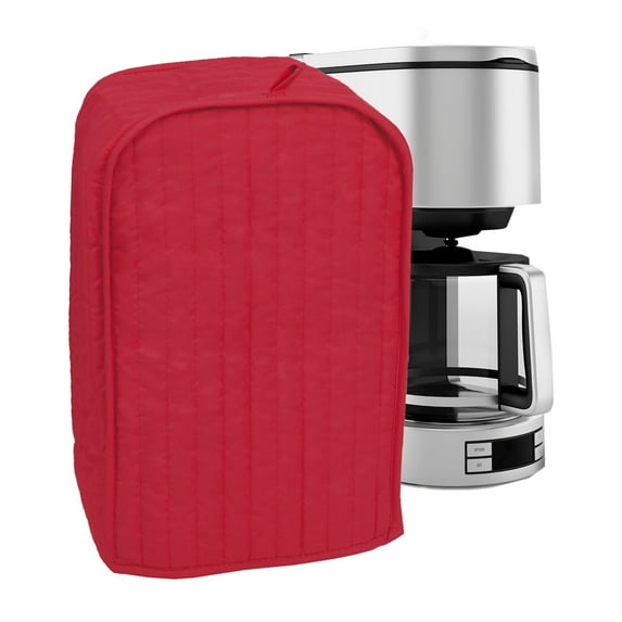 RITZ Coffeemaker Kitchen Appliance Cover (APPLIANCE NOT INCLUDED), Paprika