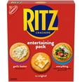 thumbnail image 1 of RITZ Crackers Variety Pack with Original, Everything, and Garlic Butter Crackers, 10.3 oz, 1 of 13