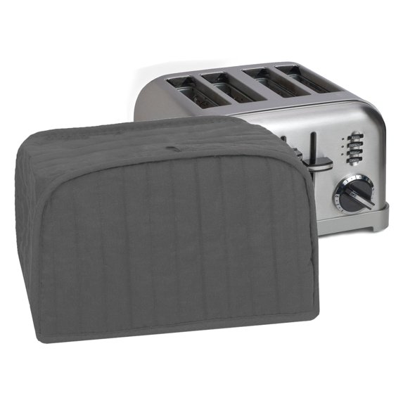 RITZ Four-Slice Toaster Kitchen Appliance Cover (APPLIANCE NOT INCLUDED), Graphite