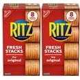 thumbnail image 1 of RITZ Fresh Stacks Original Crackers, 11.8 oz (8 Stacks), Pack of 2, Bundled with Bamboo Chopsticks, 1 of 7
